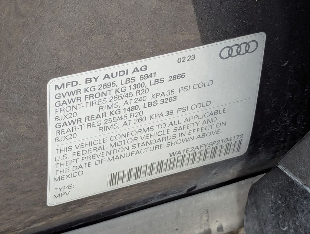 2023 Audi Q5 S line Premium Plus