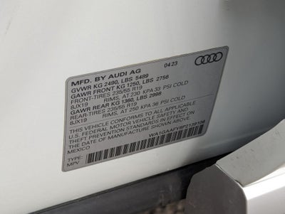 2023 Audi Q5 45 S line Premium quattro