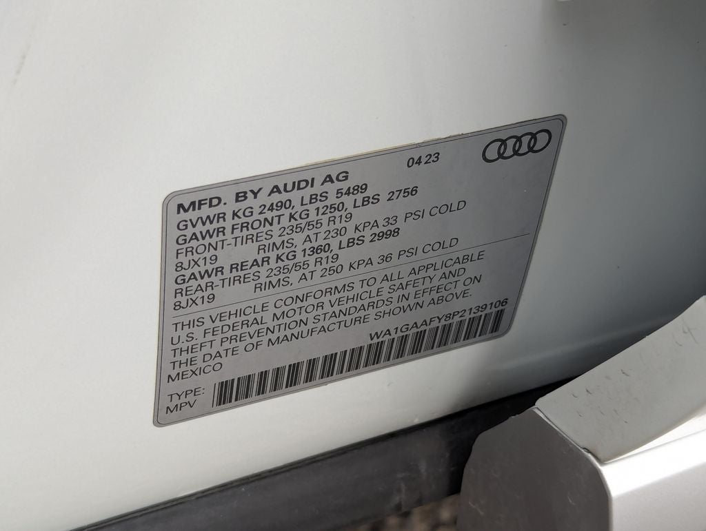 2023 Audi Q5 45 S line Premium quattro
