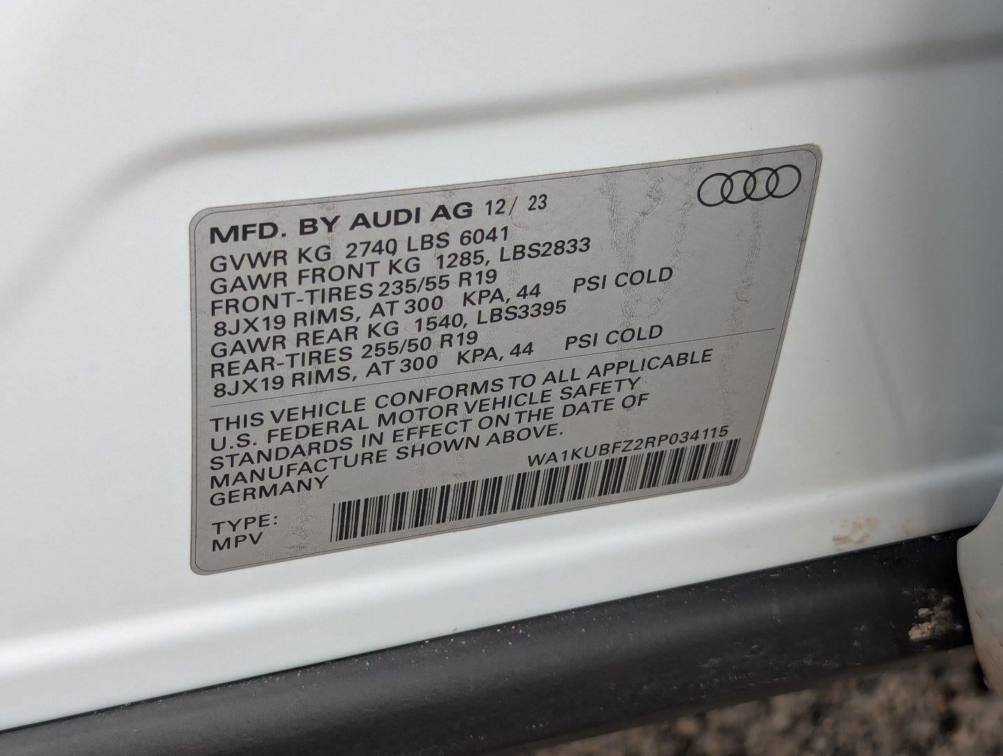 2024 Audi Q4 e-tron Premium