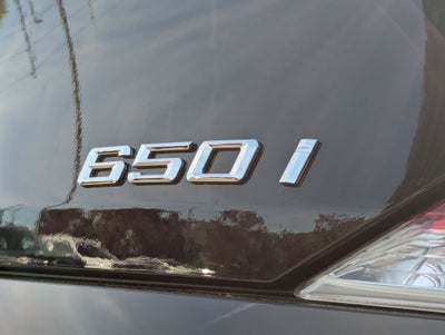 2007 BMW 6 Series 650i