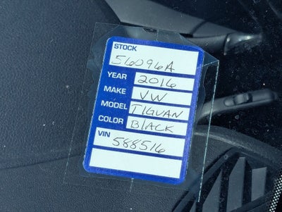 2016 Volkswagen Tiguan Base