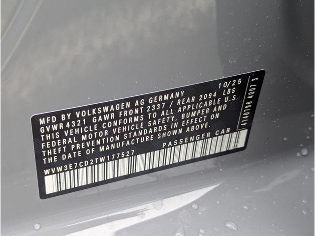 2026 Volkswagen Golf GTI 2.0T SE