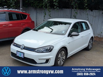 2016 Volkswagen e-Golf SE