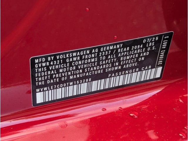 2026 Volkswagen Golf GTI 2.0T S