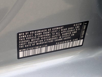 2026 Volkswagen Golf GTI 2.0T S