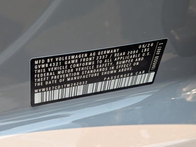 2026 Volkswagen Golf GTI 2.0T SE