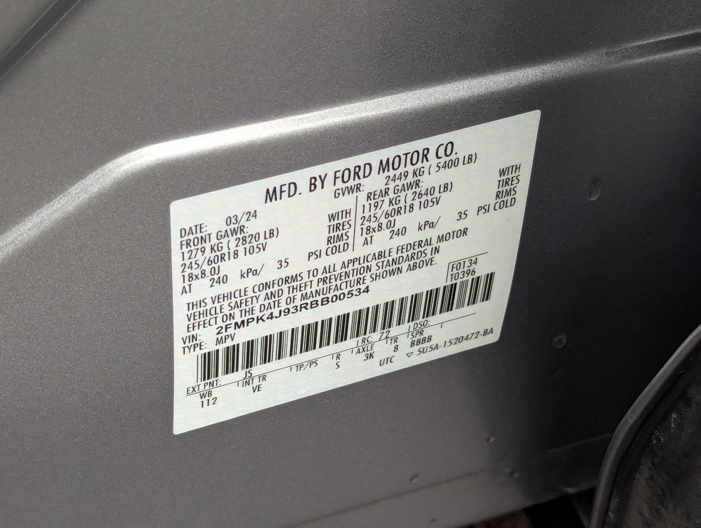 2024 Ford Edge SEL
