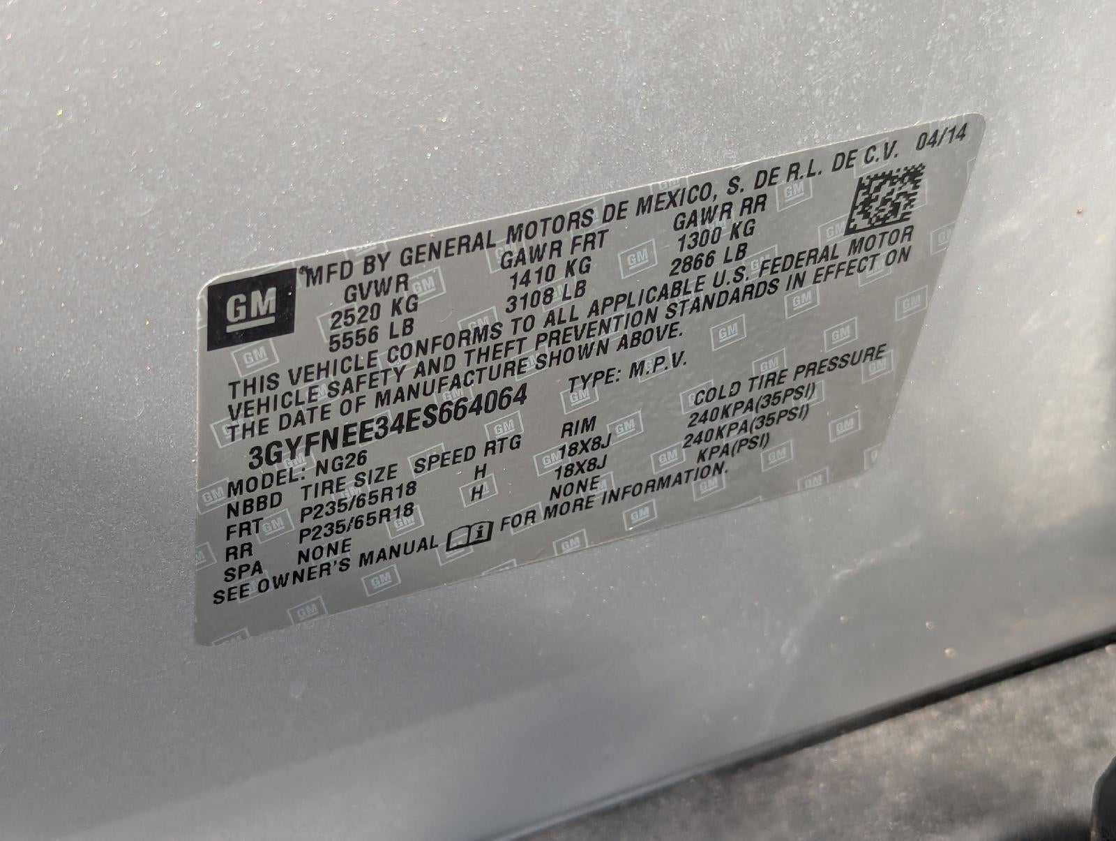 2014 Cadillac SRX Luxury Collection