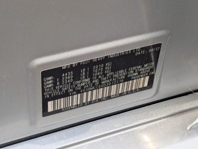 2013 Subaru Legacy 2.5i Premium