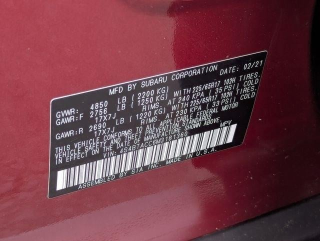 2021 Subaru Outback Premium