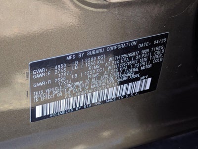 2025 Subaru Outback Premium