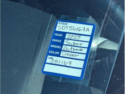 2025 Subaru Outback Premium