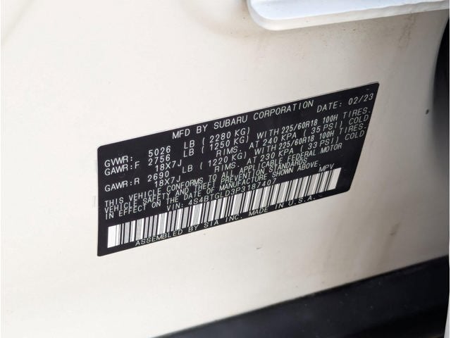 2023 Subaru Outback Onyx Edition XT
