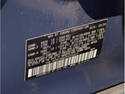 2023 Subaru Outback Limited XT