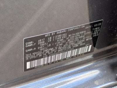 2025 Subaru Crosstrek Sport