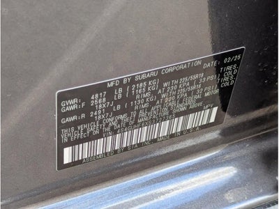 2025 Subaru Crosstrek Sport