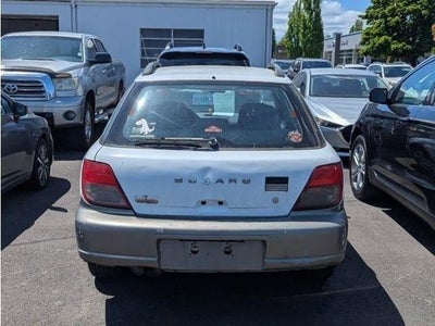 2002 Subaru IMPREZA OUTBACK SPORT STATION WAGON