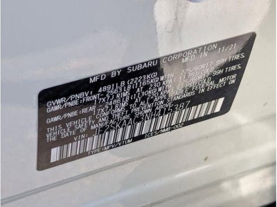 2022 Subaru FORESTER CVT