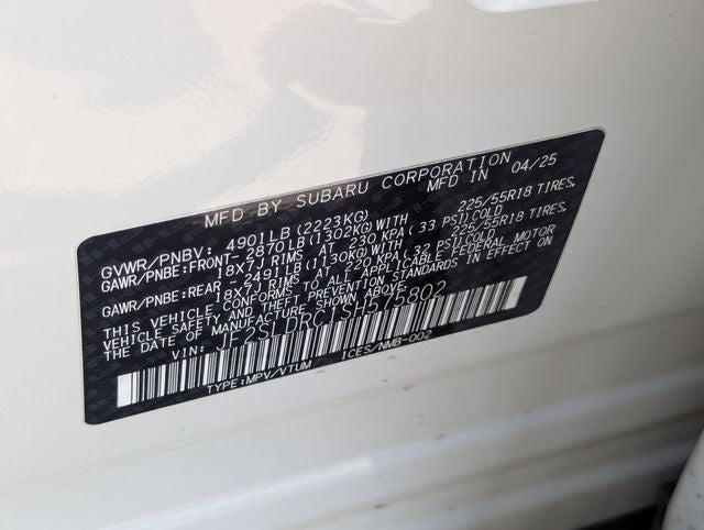 2025 Subaru Forester Limited