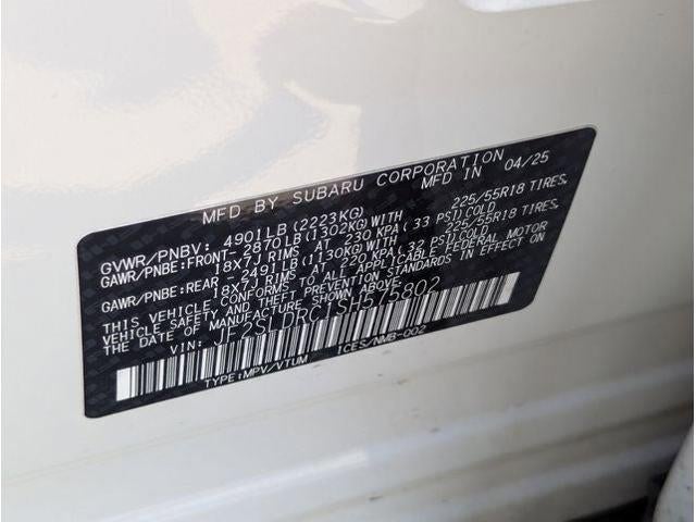 2025 Subaru Forester Limited