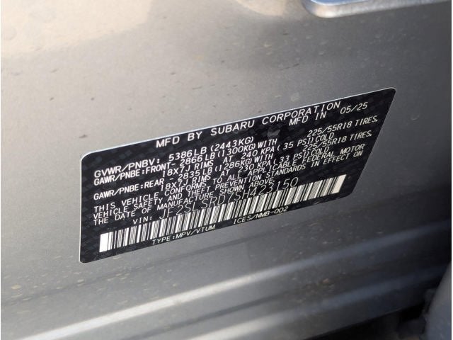 2025 Subaru Forester Limited Hybrid