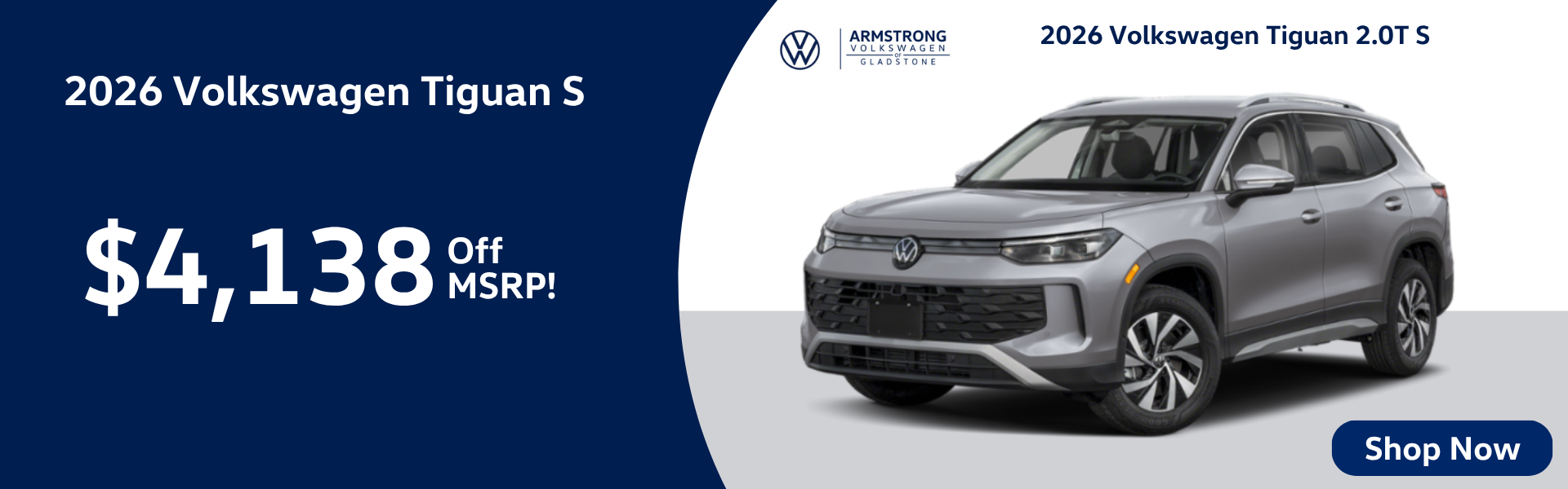 2026 Volkswagen Tiguan S 